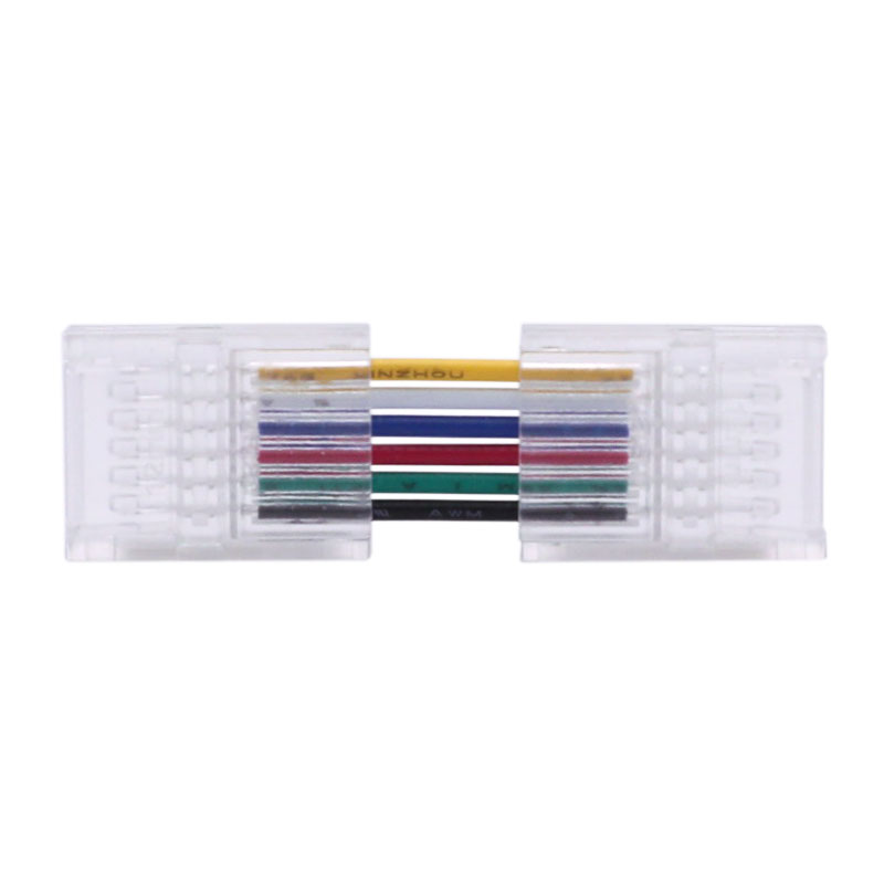 6 Pin Connector Board to Board Type For 12mm RGBCCT LED Strip 6 Pin Connector Board to Board Type For 12mm RGBCCT LED Strip